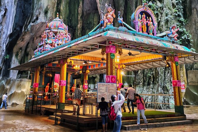 Batu Caves and Sari Experience with Batik Workshop - Sweets and teh tarik after the temple
