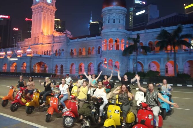 Cooler Lumpur by Night - Feeling safe on the scooter