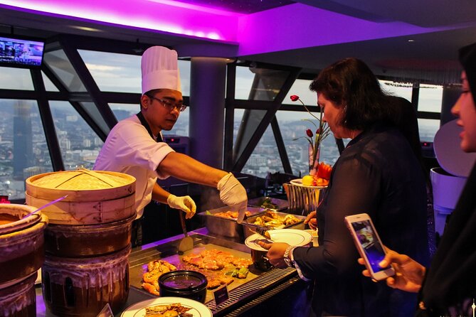 Dining at ORBIT Revolving Restaurant KL Tower with Transfers - The view is the headline, not a guaranteed seat