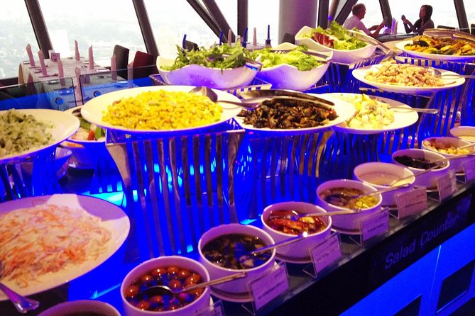 Dining at ORBIT Revolving Restaurant KL Tower with Transfers - What the $118 price does and does not cover