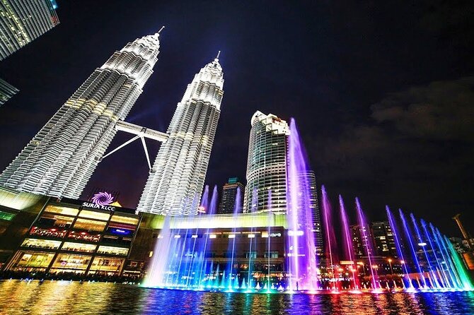 Discover The Best of Kuala Lumpur by Night - Lake Symphony: the evening’s main light show
