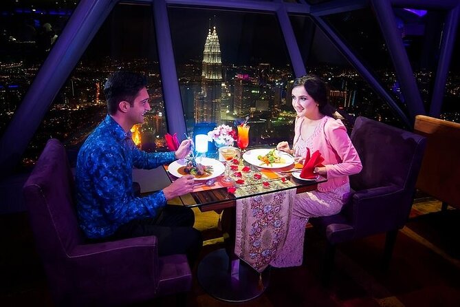 Elevated Flavors: Dine 282m Above Ground at Kuala Lumpur Tower - A meal with a changing view of Kuala Lumpur