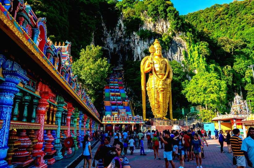 From Kuala Lumpur: Batu Caves Cultural Temple Tour - Brickfields and Little India on the way