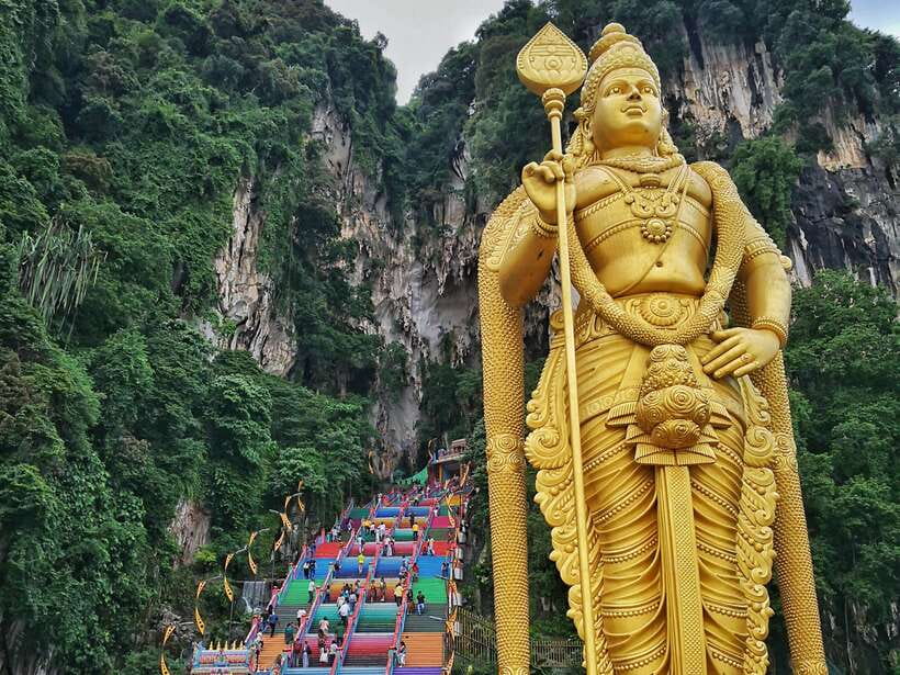 From Kuala Lumpur: Colmar Tropicale and Batu Caves Day Trip - Batu Caves brings the day down to earth