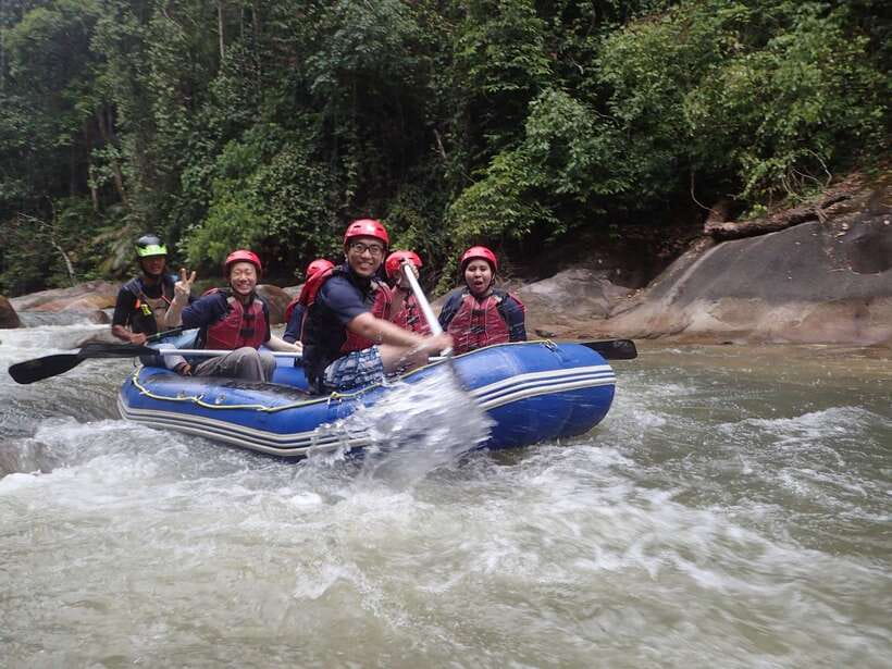 From Kuala Lumpur: Kampar River White Water Rafting - Nine rapids through rainforest and mining country