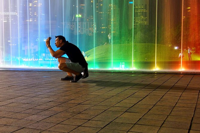 Glittering Night at Lake Symphony, River of Life & Saloma Bridge - Petronas Twin Towers: photos from outside