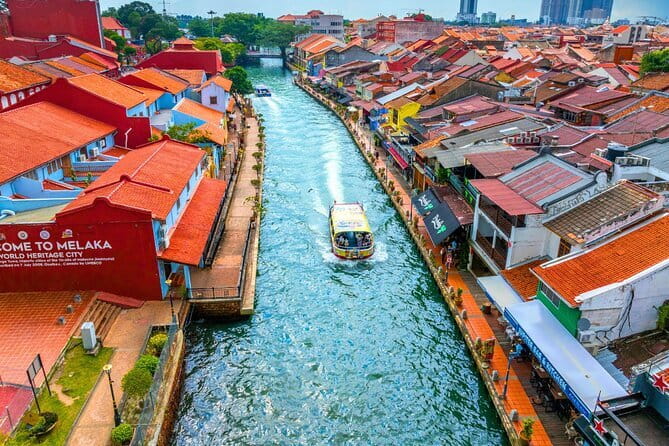 Kuala Lumpur Malacca River Cruise and Historical Tour with Lunch - St. Paul’s Hill: Malacca from above