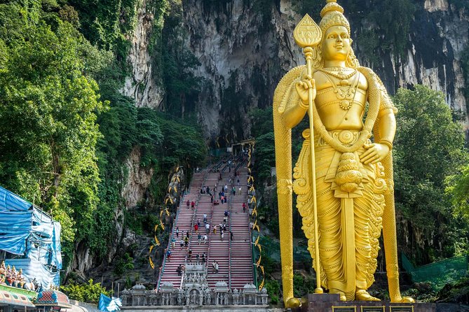 Malaysia Countryside and Batucaves from Kuala Lumpur - Watch pewter work at Royal Selangor