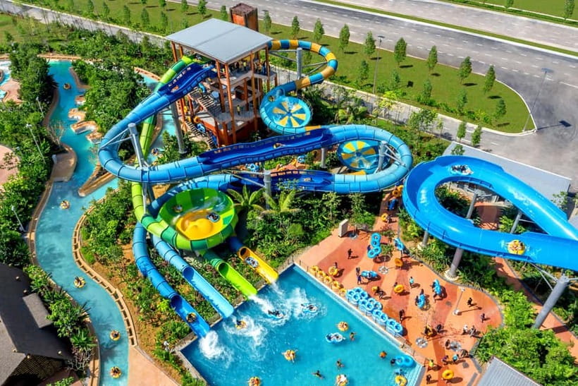 Selangor: SplashMania Waterpark at Gamuda Cove Entry Ticket - A waterpark day built around choice