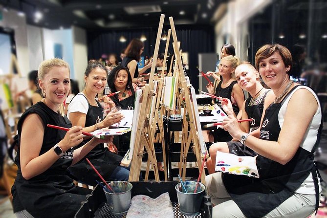Sip & Paint Night - A relaxed way to meet people