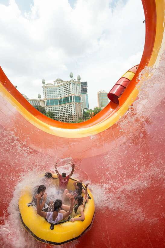 Sunway Lagoon Theme Park with Round-Trip Transfer - Amusement Park: rides for mixed ages